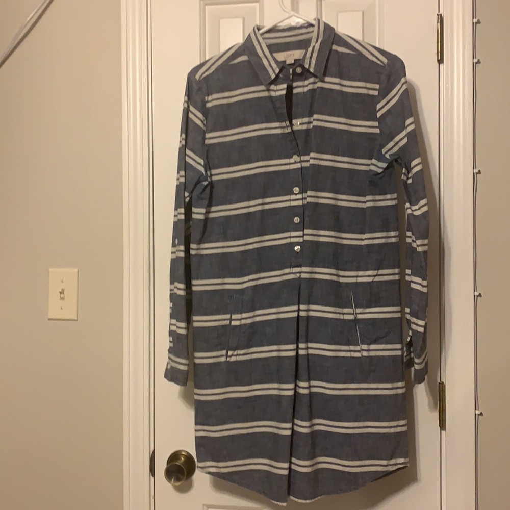 Loft Denim Shirtdress